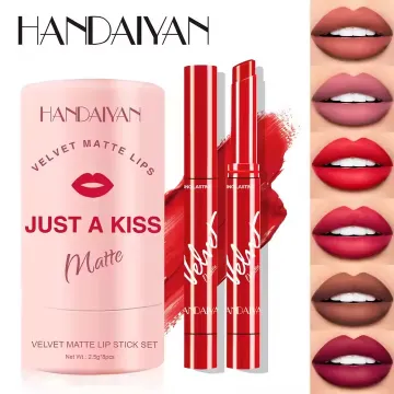 HANDAIYAN 8 Colors Just A Kiss Lipstick Set